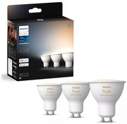 SADA 3x LED Stmievateľná žiarovka Philips Hue WHITE AMB. GU10/4,2W/230V 2200-6500K