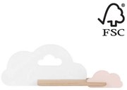 Candellux LED Detské nástenné svietidlo s poličkou CLOUD LED/5W/230V biela/ružová CA0412