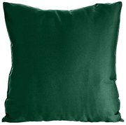 SATÉNOVÁ OBLIEČKA NA VANKÚŠ NOVA 40X40 CM TMAVOZELENÁ
