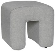 Sivý taburet Sculpture – Hübsch