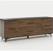 TV Stolík Frida II 2D2S shirin walnut