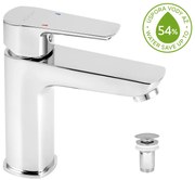 Novaservis Metalia 58, umývadlová batéria s výpusťou, chróm 58003,0