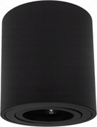 Halogenové stropní svítidlo LED trubice GU10 Pohyblivé bodové svítidlo, přisazené, černé