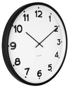 Nástenné hodiny New Classic Karlsson KA5848, biela 60cm