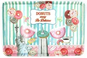 Plastová tácka Donuty 35x24cm