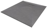 Gamma Erga Oldaf, SMC obdĺžniková sprchová vanička 100 x 80 cm, šedá matná, ERG-GMA-OL-80100G
