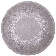 Koberec GALYA K3810A sivý / hnedý kruh