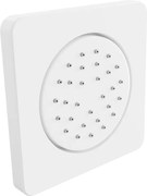 Mexen - podmietková sprchová tryska, štvorcová, 130x130 mm, biela, 79366-20