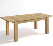 Rozkladací stôl Havanna 160/206x90 cm Staromodny dub