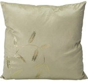 Vankúšik Leaves béžová, 45 x 45 cm