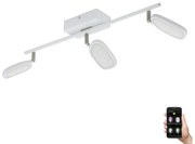 Eglo 33224 - LED RGBW Stmievateľné bodové svietidlo PALOMBARE-C 3xLED/5W/230V biela