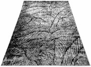 Koberec LAPISO SOFT 400 sivý / čierny