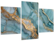 Obraz - Tyrkysový mramor (90x60 cm)