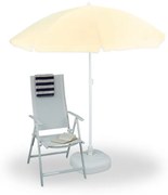 Okrúhly záhradný slnečník žltý, RD20901