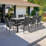 Set záhradného nábytku VIKING XL +8x PARIS