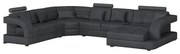 Rohová sedacia súprava Douglas C P Morena 1 grafit