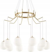 Závesné svietidlo Ideal Lux Karousel SP10 206394 10x15W 82,5cm