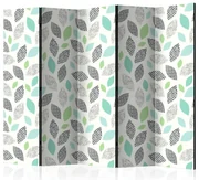 Artgeist Paraván - Patterned Leaves [Room Dividers]