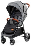 KINDERKRAFT - Športový kočík GRANDE PLUS šedá