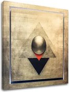 Zlatý dotyk na plátne Symmetry in Gold