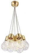 Klausen 142007 - LED Luster na lanku BULBS LED/30W/230V zlatá