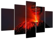 Obraz sopky (150x105 cm)