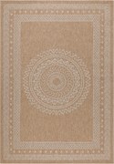 Ayyildiz, Kusový koberec Dhaka 8714 Beige, 200x290, béžová, chodba / predsieň