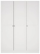 Biela šatníková skriňa 147x200 cm Billund – Tvilum