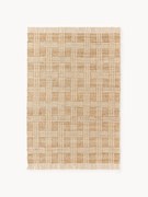 Ručne tkaný jutový koberec so strapcami Almir