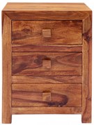 Nočný stolík Kali 45x60x40 indický masív palisander Natural