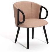 CUCARACHA SLIM čalúnená stolička CUCARACHA SLIM BL