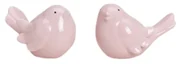 Keramický vtáčik BIRDAMIC 9 cm - rôzne varianty Farba: Ružová