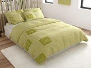 Obliečky z mikrosaténu CALVYNA, svetlo zelené Rozmer obliečky: 70 x 90 cm | 140 x 200 cm