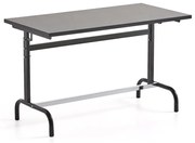 Školská lavica 184, linoleum, antracit/tmavošedá