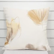 Biante Dekoračná obliečka na vankúš PM-109 Akvarelové tulipány na krémovom 30 x 50 cm