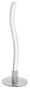 Leuchten Direkt 15128-55 - LED Stolná lampa WAWE LED/3W/230V matný chróm