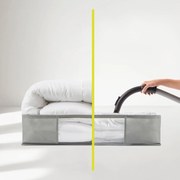 Vákuový plastový úložný box pod posteľ 60x45x15 cm – Homéa