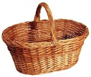 Prútený košík na hríby 37 x 30 x 29 cm