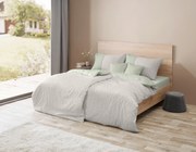 XXXLutz POSTEĽNÁ BIELIZEŇ, damask, biela, šalviovozelená, 140/200 cm Fleuresse - Obliečky & plachty - 003273064201