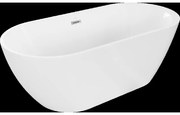 Mexen Livia voľne stojaca vaňa 170 x 80 cm, biela - 52591708000