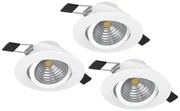 LED bodové osvetlenie Eglo SALICETO biela 900745