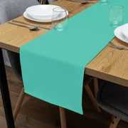 Biante Dekoračný behúň na stôl Rongo RG-093 Svetlo tyrkysový 20x120 cm
