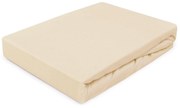 JERSEY PRESTIERADLO 047 120X200 CM SVETLOBÉŽOVÉ