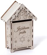 Drevená schránka na listy JEŽIŠKOVA POŠTA
