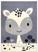 Koberec BCF FLASH Fox 3995 - sivý