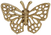 Kovová nástenná dekorácia 10x7 cm Butterfly – Light &amp; Living