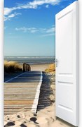 Fototapeta na dvere BEACH DUNE 86x200 cm