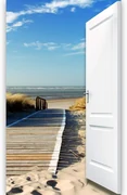 Fototapeta na dvere BEACH DUNE 86x200 cm