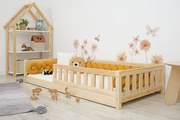 Ourbaby® 37280-0 Montessori Meadow Children's Low Bed - Natural