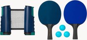 Prenosná stolnotenisová súprava Ping Pong, 6 ks